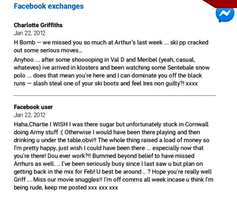 The Facebook messages - Via Dan Wootton Outspoken - YouTube