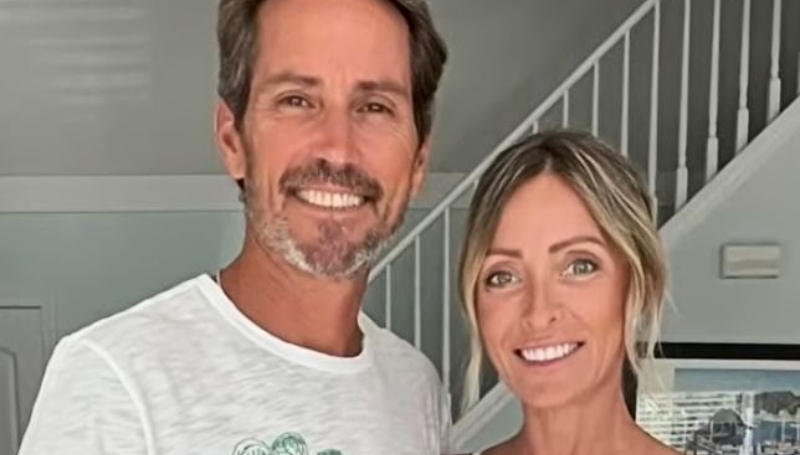 Tiffany Score and Steven Mills who birthed someone else's baby - via ABC News YouTube 1