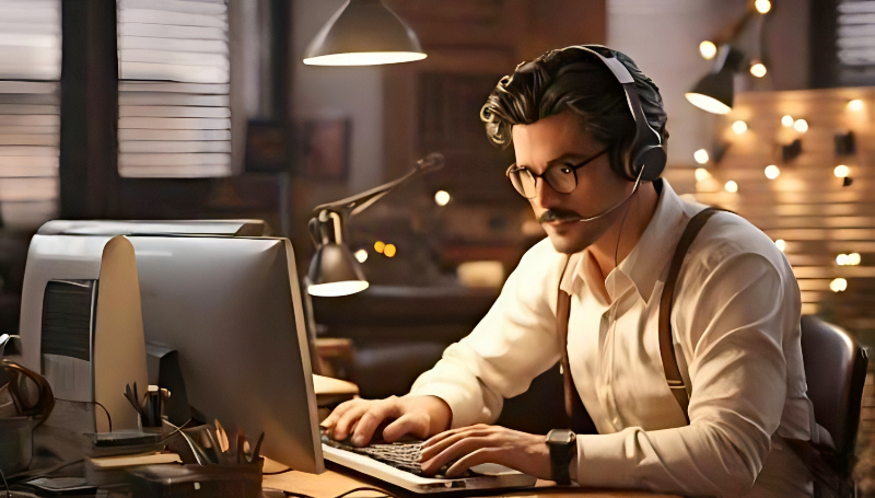 Working remotely and the problem with AI in Emails - Image credit PBsysGamer - Pixabay
