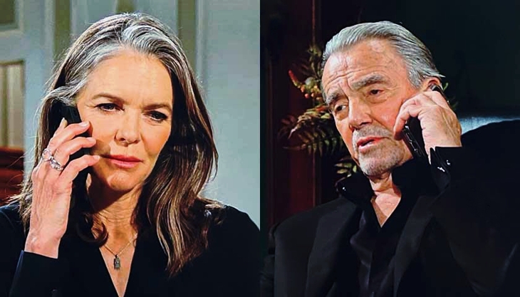 The Young and The Restless: Victor Newman (Eric Braeden) and Diane Jenkins Abbott (Susan Walters)