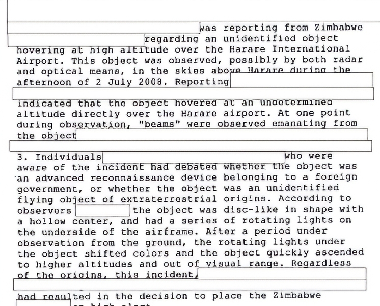 Lightly redacted file - US Gov
