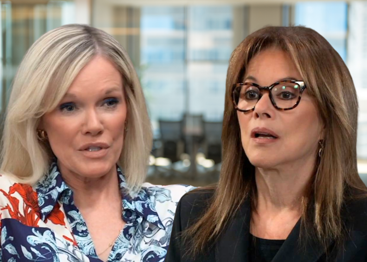 General Hospital: Alexis Davis (Nancy Lee Grahn) and Ava Jerome (Maura West)