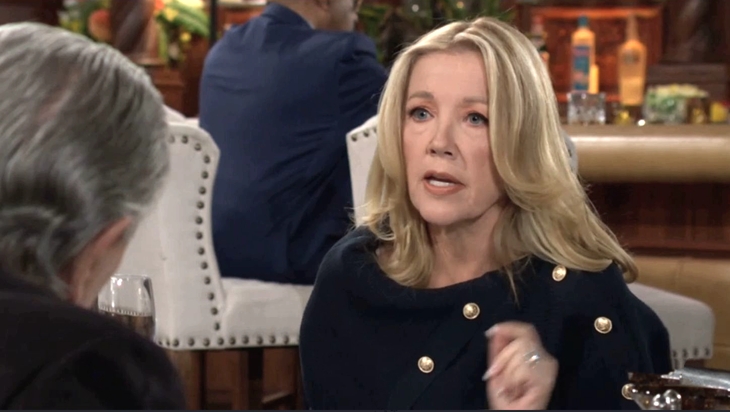 The Young and The Restless: Nikki Newman (Melody Thomas Scott) and Victor Newman (Eric Braeden)