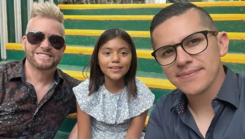 90 Day Fiancé stars Armando Niedermeier-Rubio, Kenny Niedermeier and Hannah - Instagram