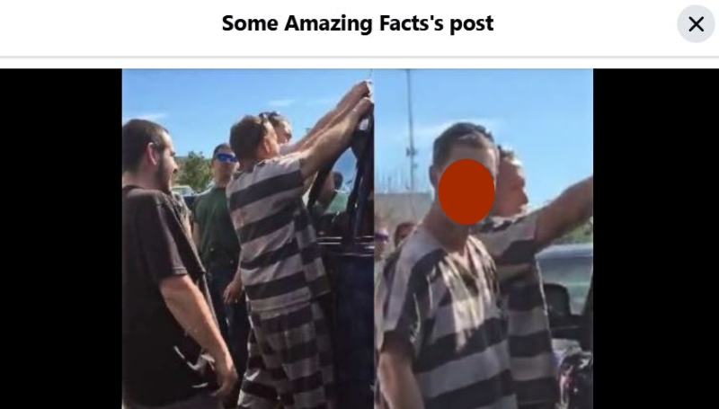 The prisoners rescue story returns to social media - Facebook